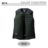 バートル 軽防寒ベスト3214&電熱パッドTC500&ホットバラクラバ（カモフラブラック）4068 3点セット