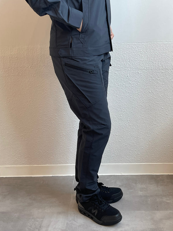 TSデザイン 46141 エコハイブリッドダブルクロスレディーズカーゴパンツ