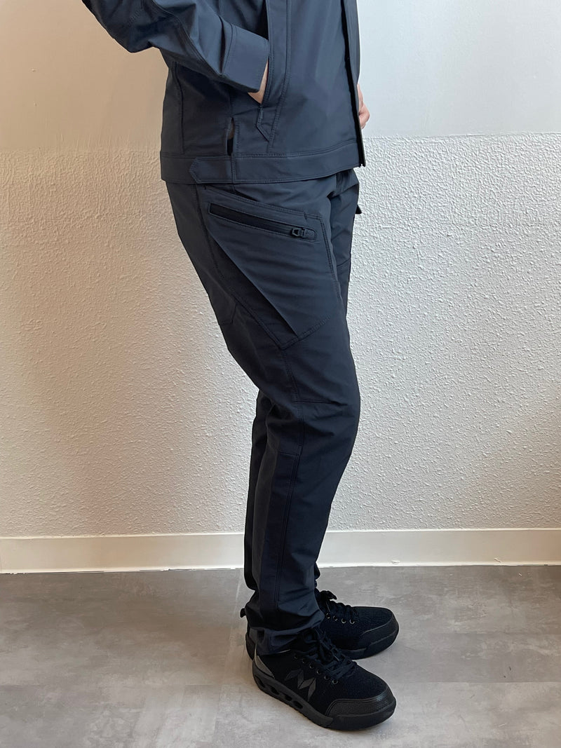 TSデザイン 46141 エコハイブリッドダブルクロスレディーズカーゴパンツ